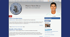 Desktop Screenshot of prisonnewsblog.com